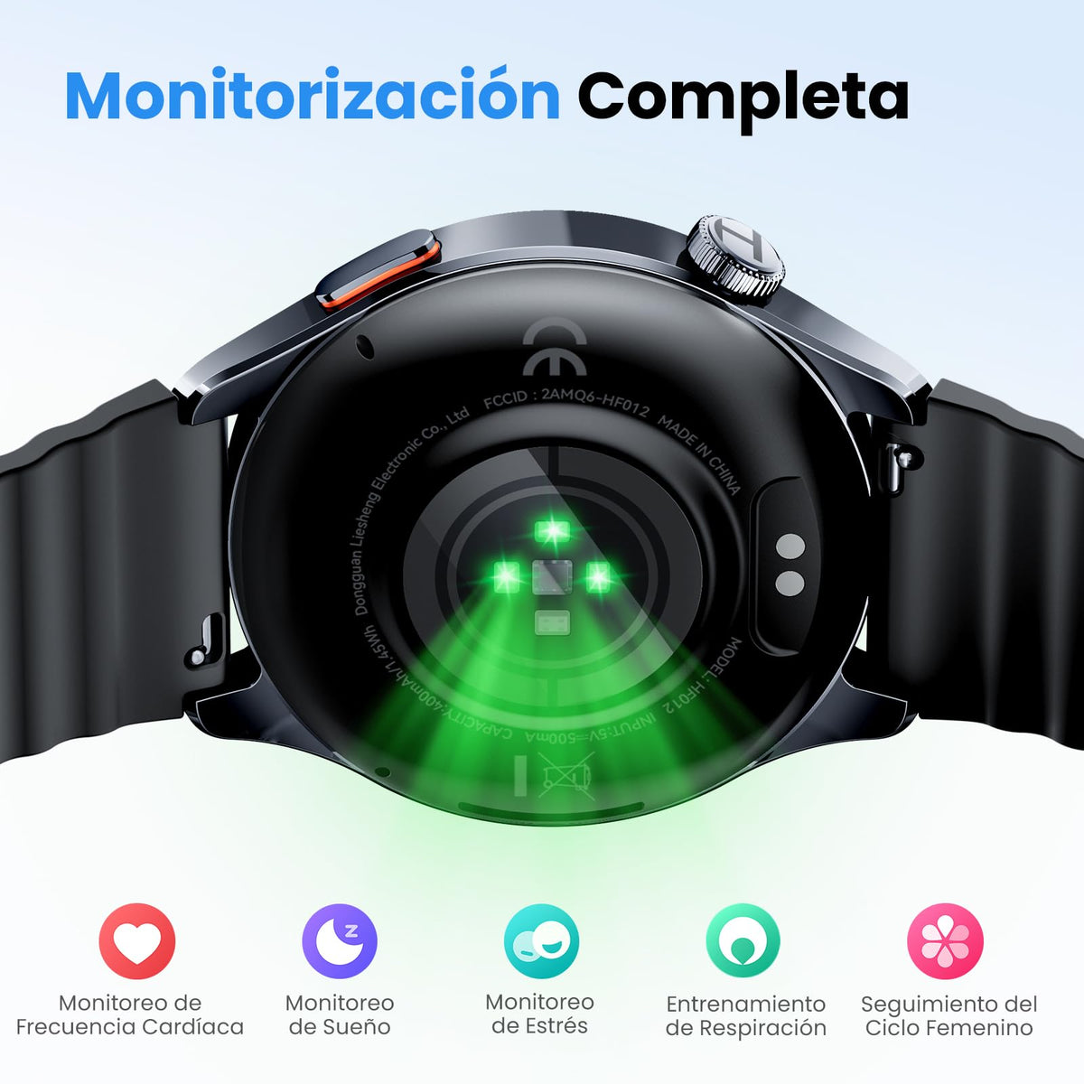 Smartwatch HAYLOU 4S AMOLED 1.43 Pulgadas GPS Bluetooth 5.3 para Mujer y Hombre
