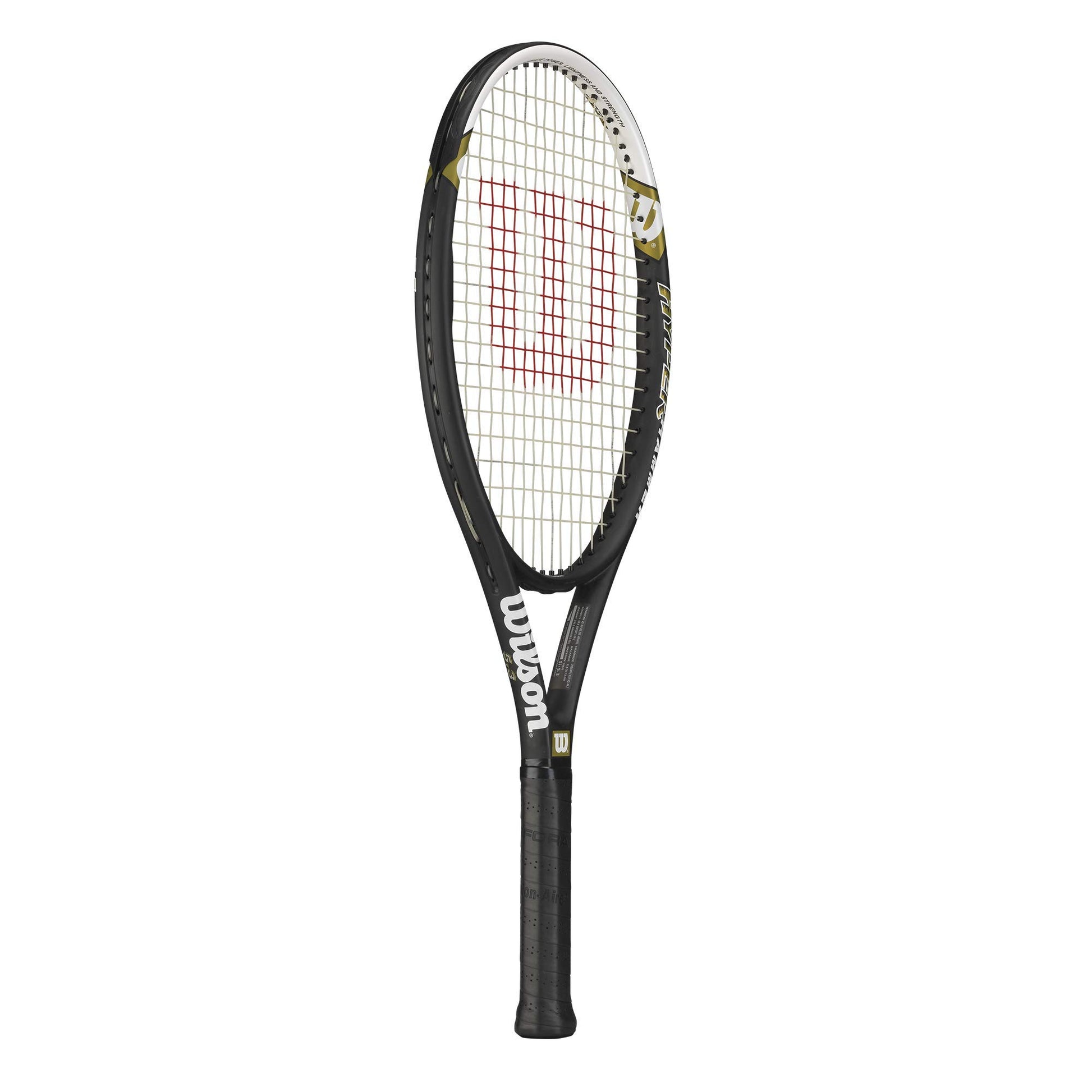Raqueta de Tenis Wilson Hyper Hammer Negra 5,3 Encordada