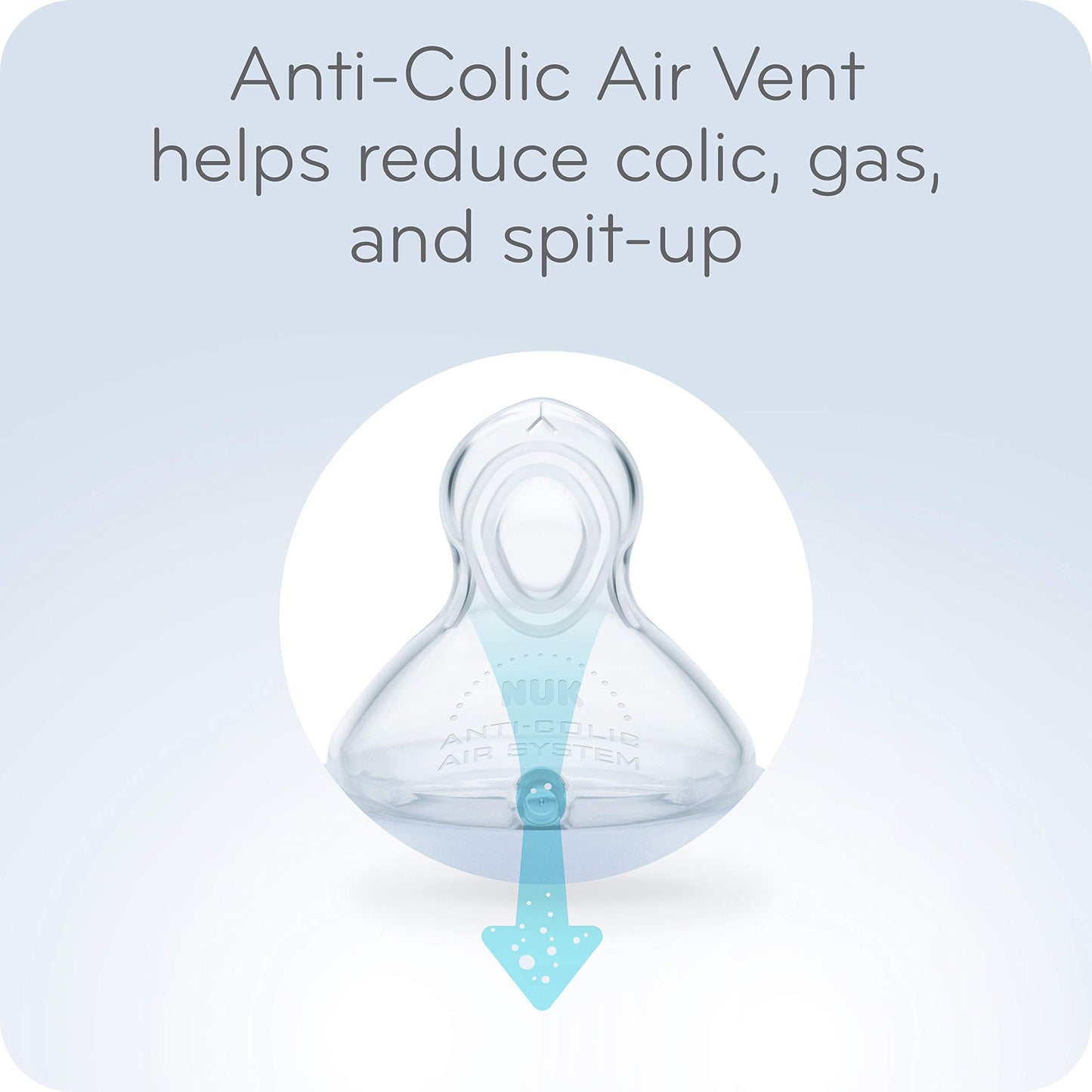 Biberón Anticólico NUK Elefante 5 Onzas Paquete de 3