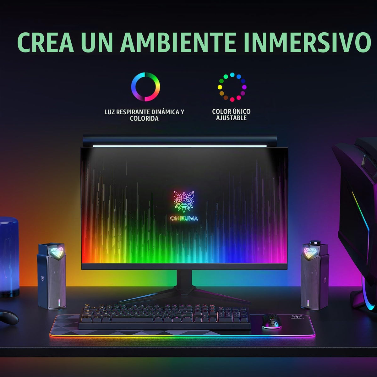 Barra de Audio Onikuma L1 USN Negro