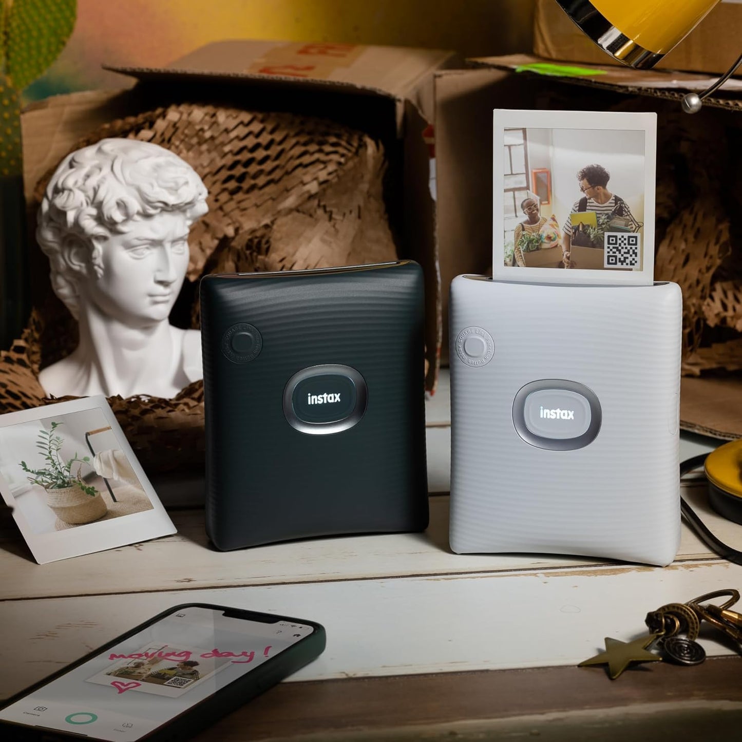 Fujifilm Impresora instax Link SQ Blanca
