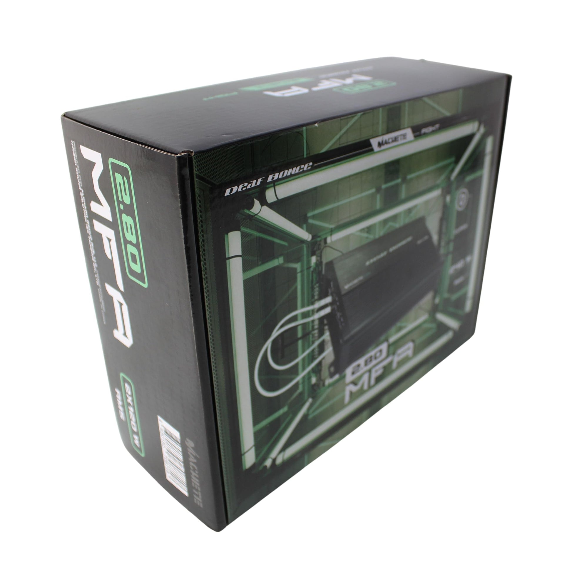 Amplificador de clase D para sordos Bonce Machete de 2 canales 120 W RMS MFA-2.80