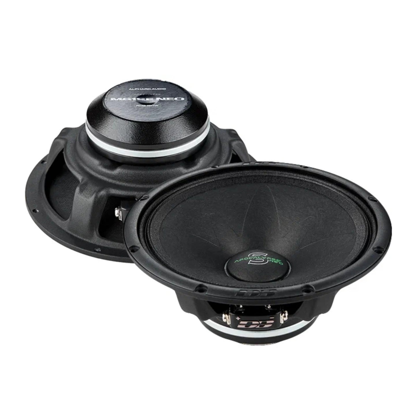 Deaf Bonce Apocalypse - Par de altavoces Neo de rango medio de 6.5 pulgadas y 180 W RMS 4-Ohm M61SE