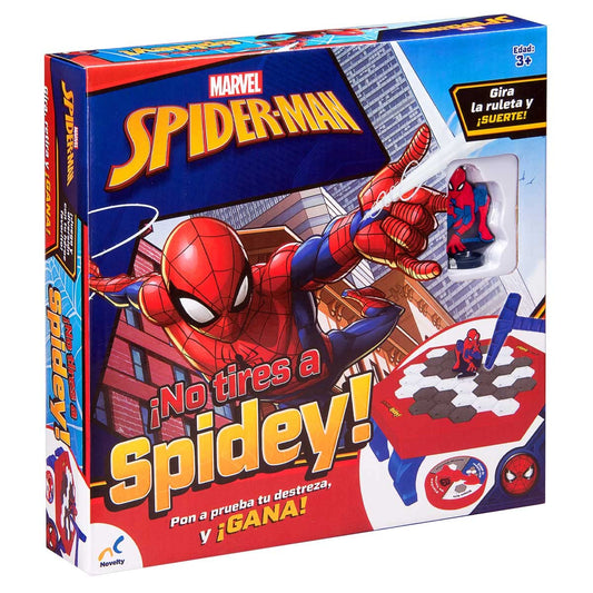 Juego de Mesa Novelty Corp Rojo No Tires a Spiderman para Niños