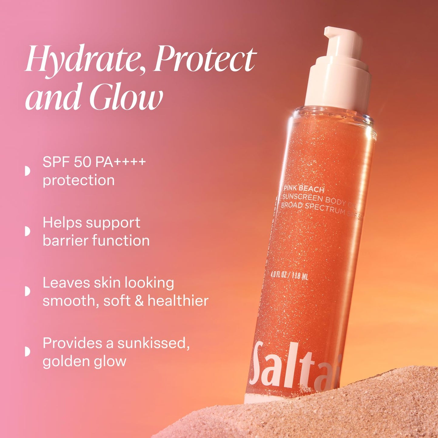 Protector Solar SPF 30 con Aceite Corporal - Hidratación Profunda y Piel Radiante