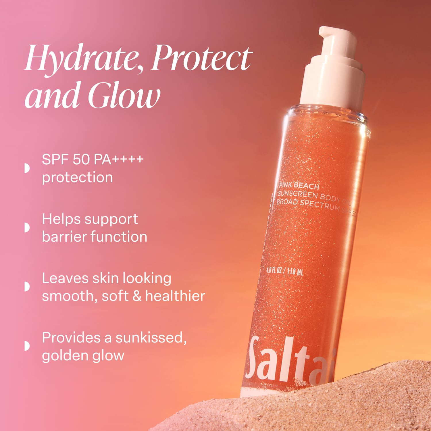 Protector Solar SPF 30 con Aceite Corporal - Hidratación Profunda y Piel Radiante