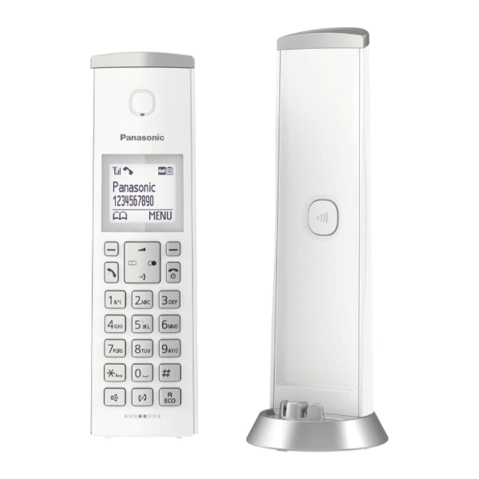 Panasonic Teléfono Inalámbrico Modo no Molestar KXTGK210W Blanco