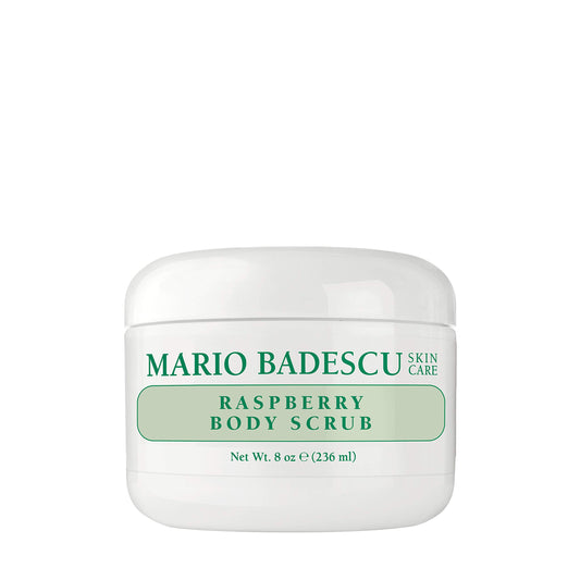 Mario Badescu Exfoliante Corporal de Frambuesa para Todo Tipo de Piel | Exfoliante Corporal Exfoliante que Suaviza y Renueva | Formulado con Semillas de Frambuesa y Extracto de Papaya | 236 ml