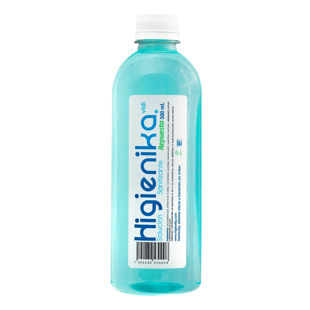 SOLUCIÓN HIGIENIKA - Higiene instantánea sin enjuague - Jabón antibacterial SIN alcohol, espuma baño en seco para personas en cama, elimina olores y bacterias (500 ml)
