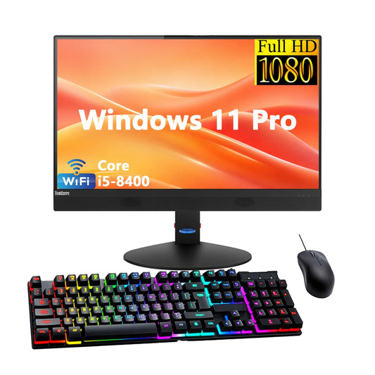 Computadora Todo en Uno Lenovo ThinkCentre M820Z 21.5 Pulgadas FHD Intel Core i5-8400