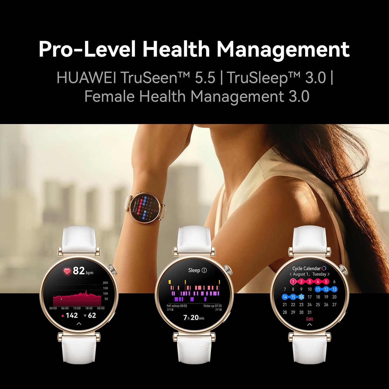 HUAWEI Watch GT4 (GPS) Smartwatch 46mm, Negro Mate, hasta 14 Días de BaterÍa. Ayuda al Cuidado de la Salud, Oxígenacion de la Sangre, Resistente al Agua