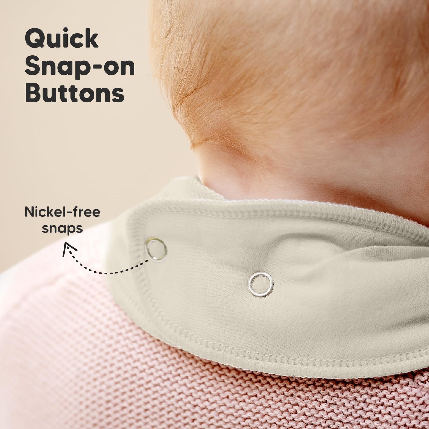 KeaBabies - Paquete de 8 baberos orgánicos para niñas - Baberos triangulares súper absorbentes para bebés babeos y dentición, 100% algodón extra suave para recién nacido, bebé de 0 a 36 meses