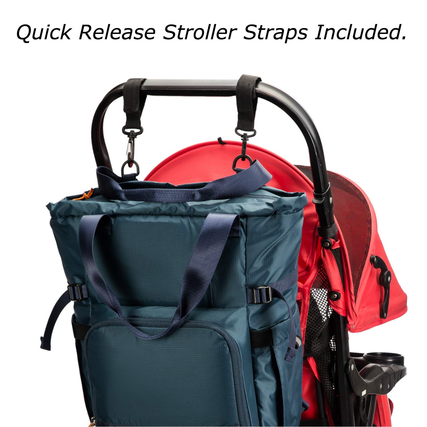 Ultra Lightweight Convertible Travel Nappy Bag Backpack With A Casual Sporty Design. (Plum Wine)