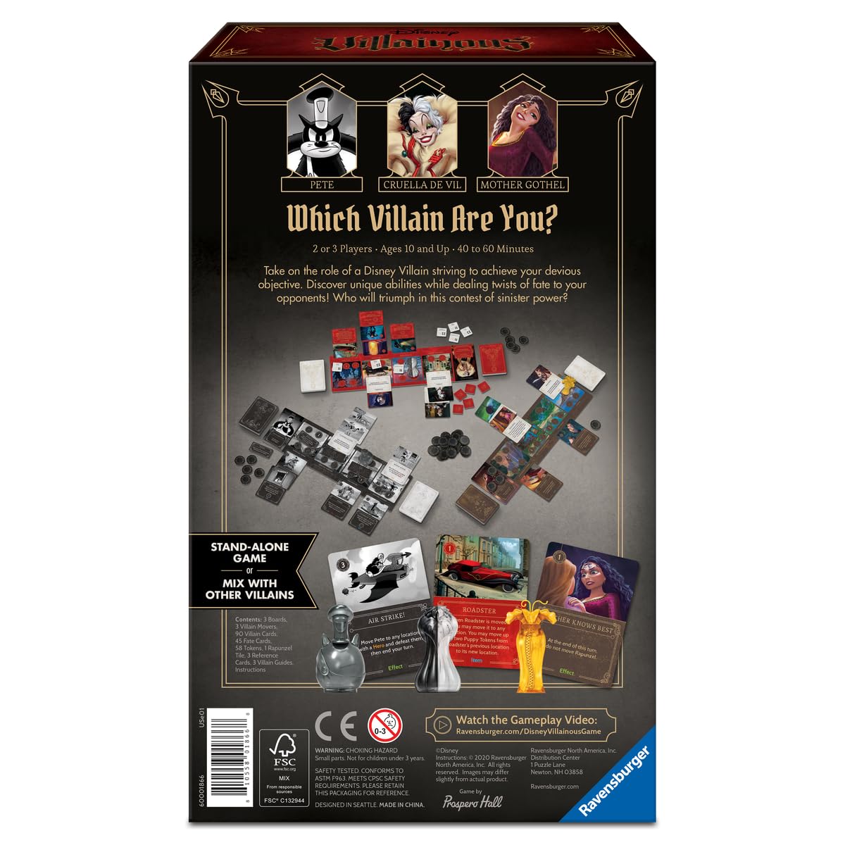 Juego de Mesa Ravensburger Disney Villainous