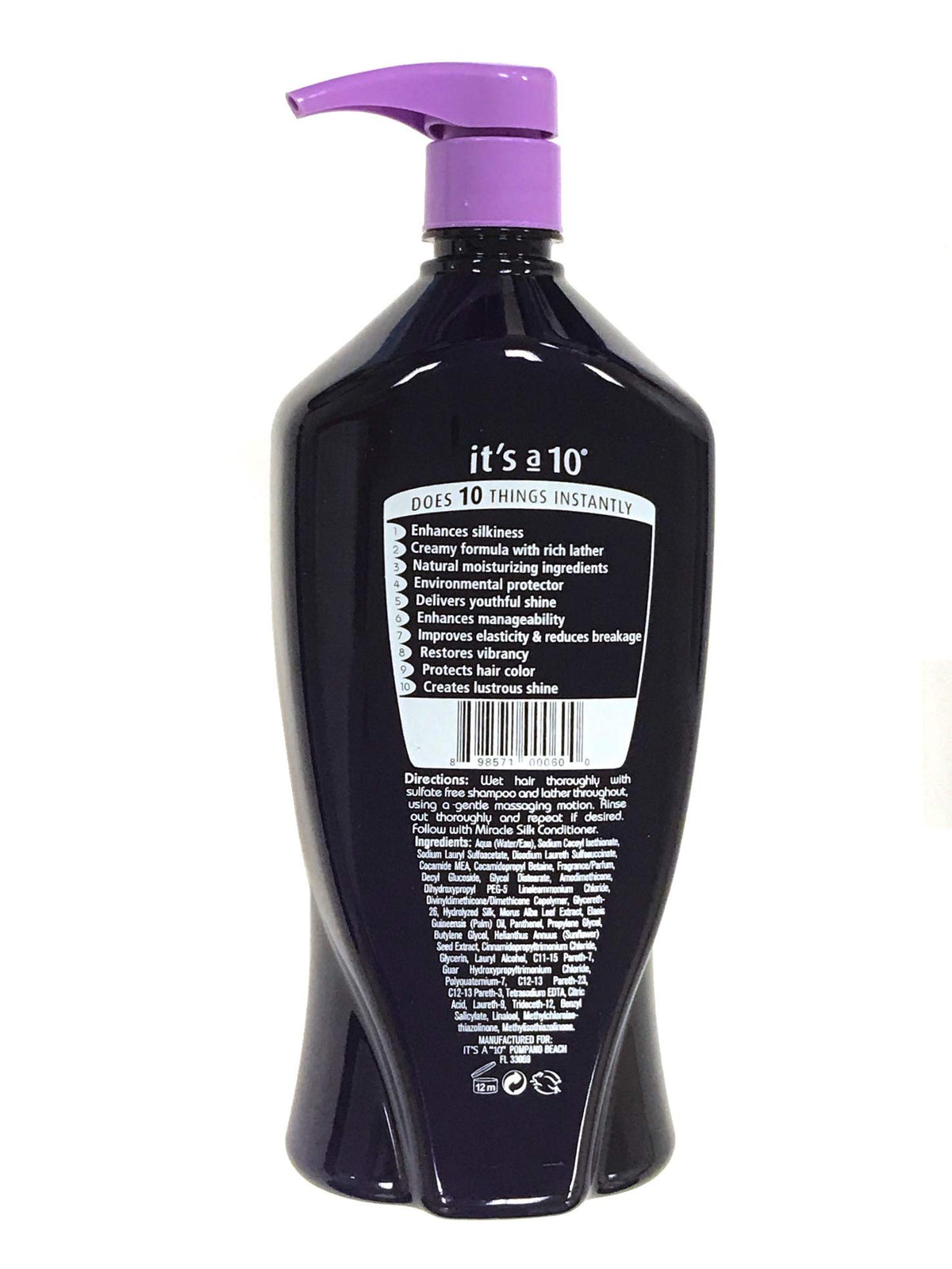 It's A 10 Haircare Express Miracle Silk Shampoo, 33.80 Fl. Oz
