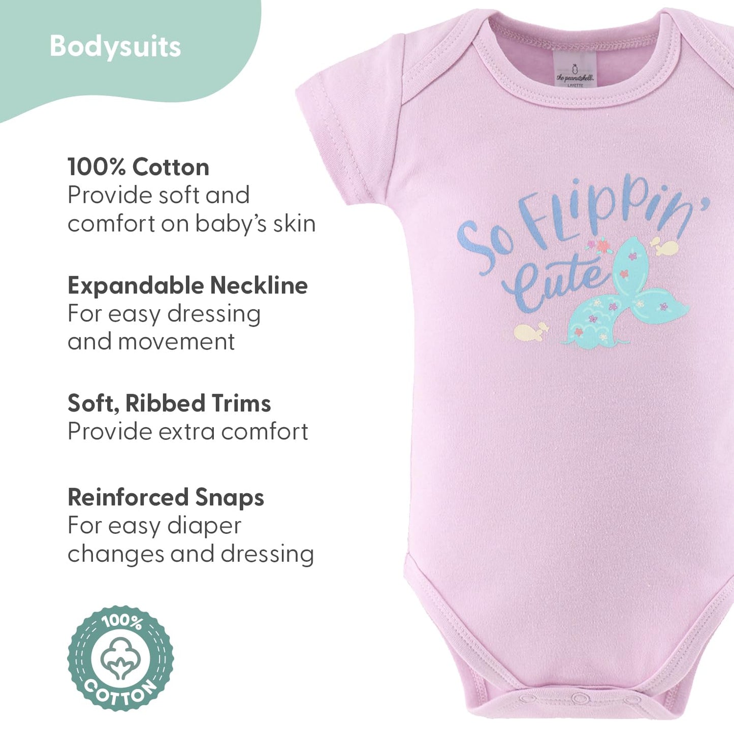 The Peanutshell - Juego de regalo para niñas - Juego de 23 piezas de regalo para niñas recién nacidas, ropa de bebé y artículos esenciales para recién nacidos, ropa de recién nacido, 0 a 3 meses, flor