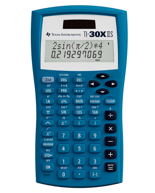 Calculadora Científica Texas Instruments Azul 2 Líneas