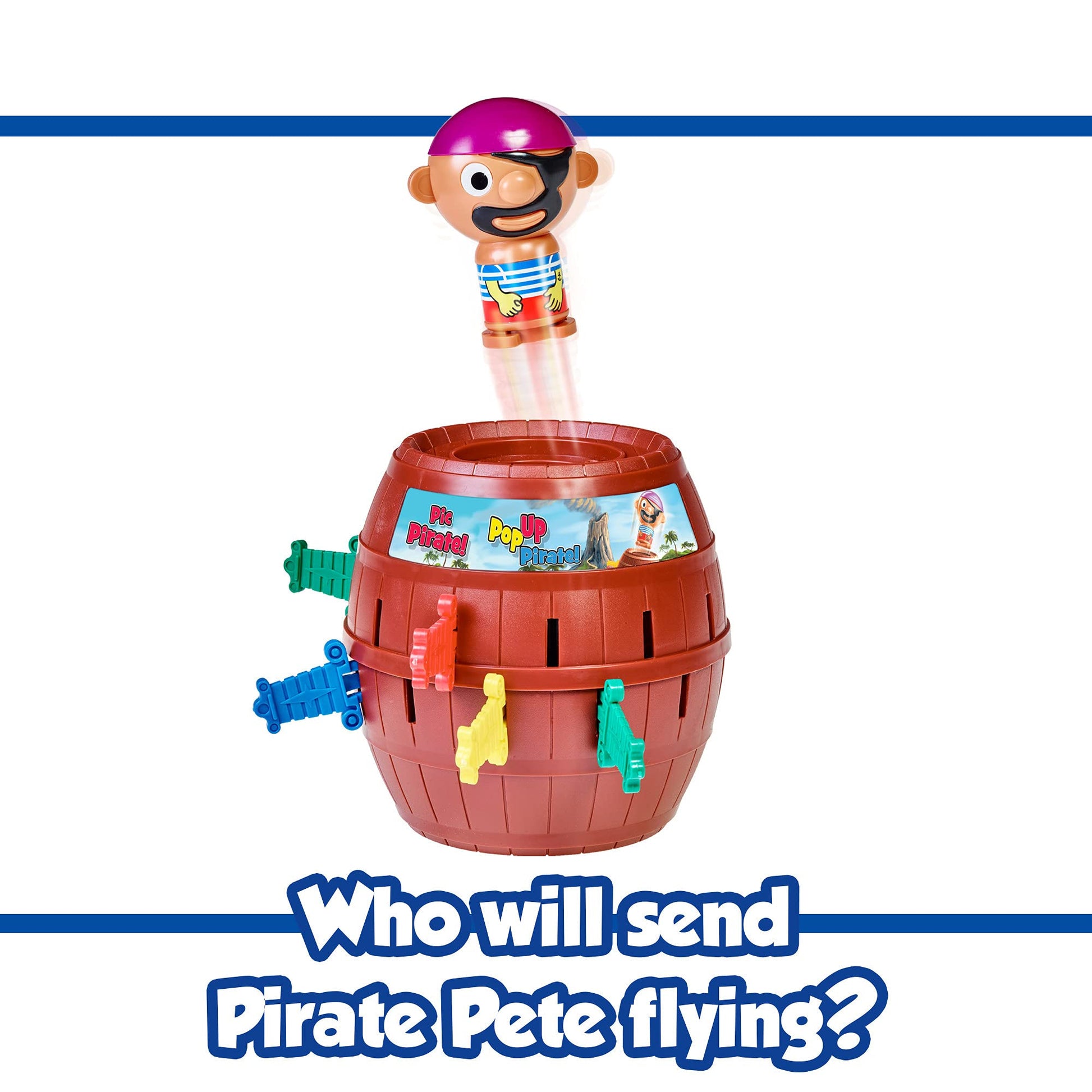 Juego de Tablero TOMY Pop Up Pirate para Niños 4 Años