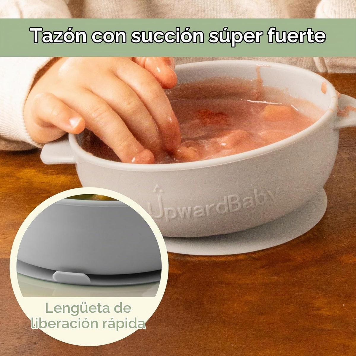 Upward Baby - Suministros de destete LED para bebé, juego de alimentación de bebé, esencial para la alimentación del bebé, conjunto de destete LED para bebé, esencial para comer bebés, juego de