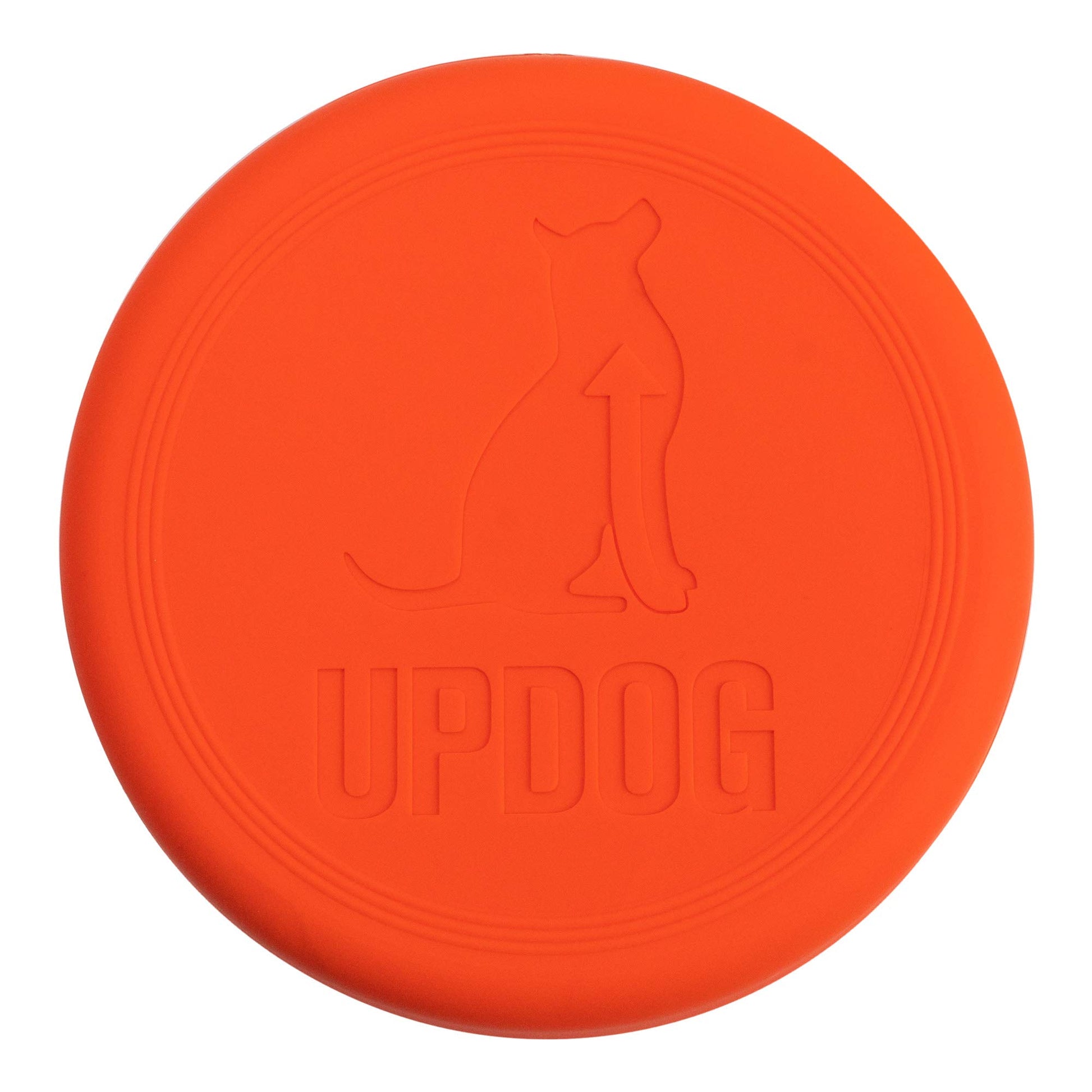 Frisbee para Perro, Fabricado en EE. UU. Productos Updog Pequeño Disco Volador de 15,24 cm para Perros, Anaranjado, 6