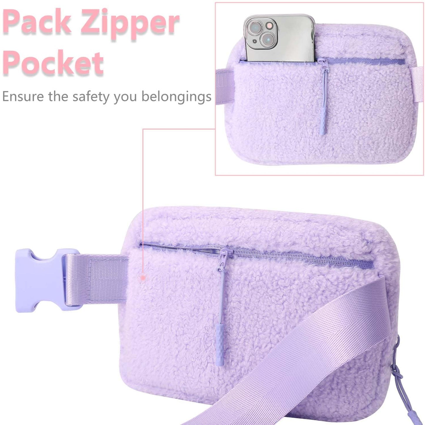 BBelt - Bolsa cruzada para niñas y mujeres, paquete de riñonera para niñas de 8 a 12 años, regalos de cumpleaños para adolescentes, paquete de cintura pequeña, paquete de riñonera para niños de moda