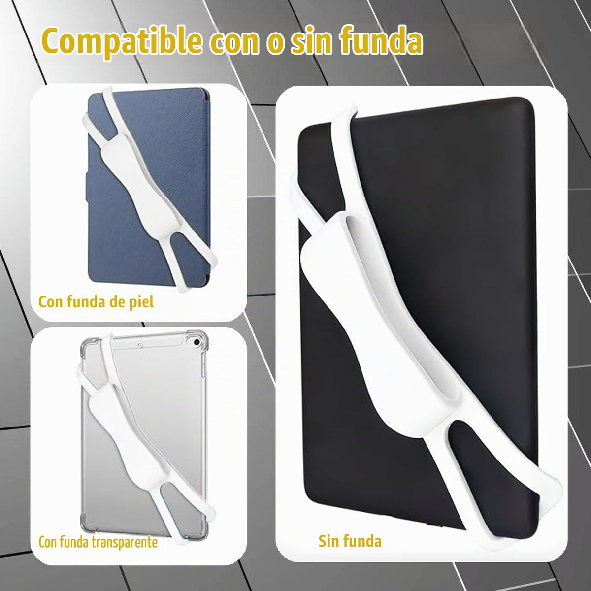 Soporte Universal YVOO Verde para Correa de Mano para Teléfono y Tablet