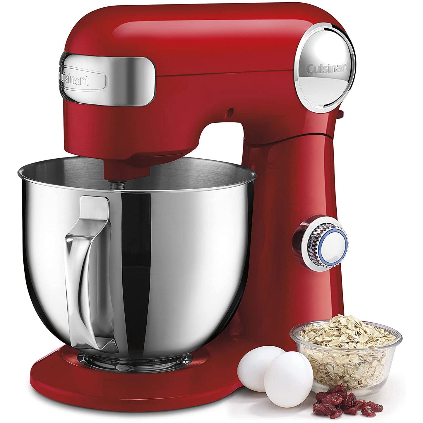 Cuisinart Sm-50Res Batidora De Pedestal, Rojo, 5.5 Qt