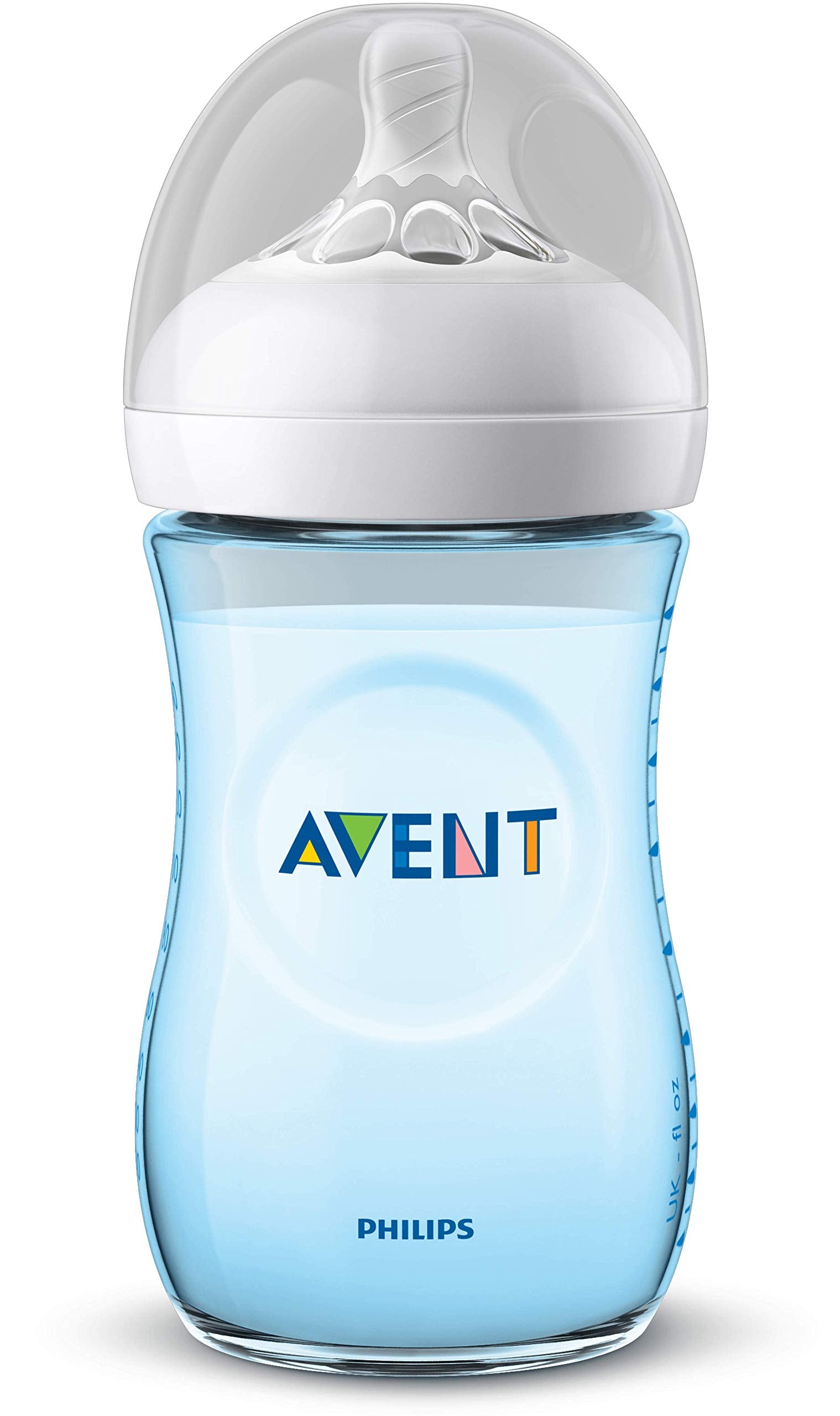 Biberón Natural Philips Avent Azul 260 ml