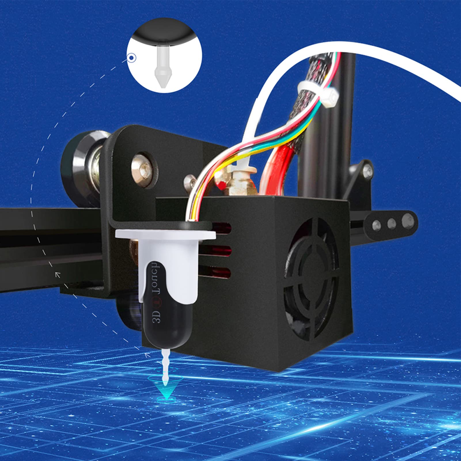 Sonda Auto Niveling ENOMAKER Pin de Repuesto Smart para Bltouch 3D Touch CR Touch 5 Piezas