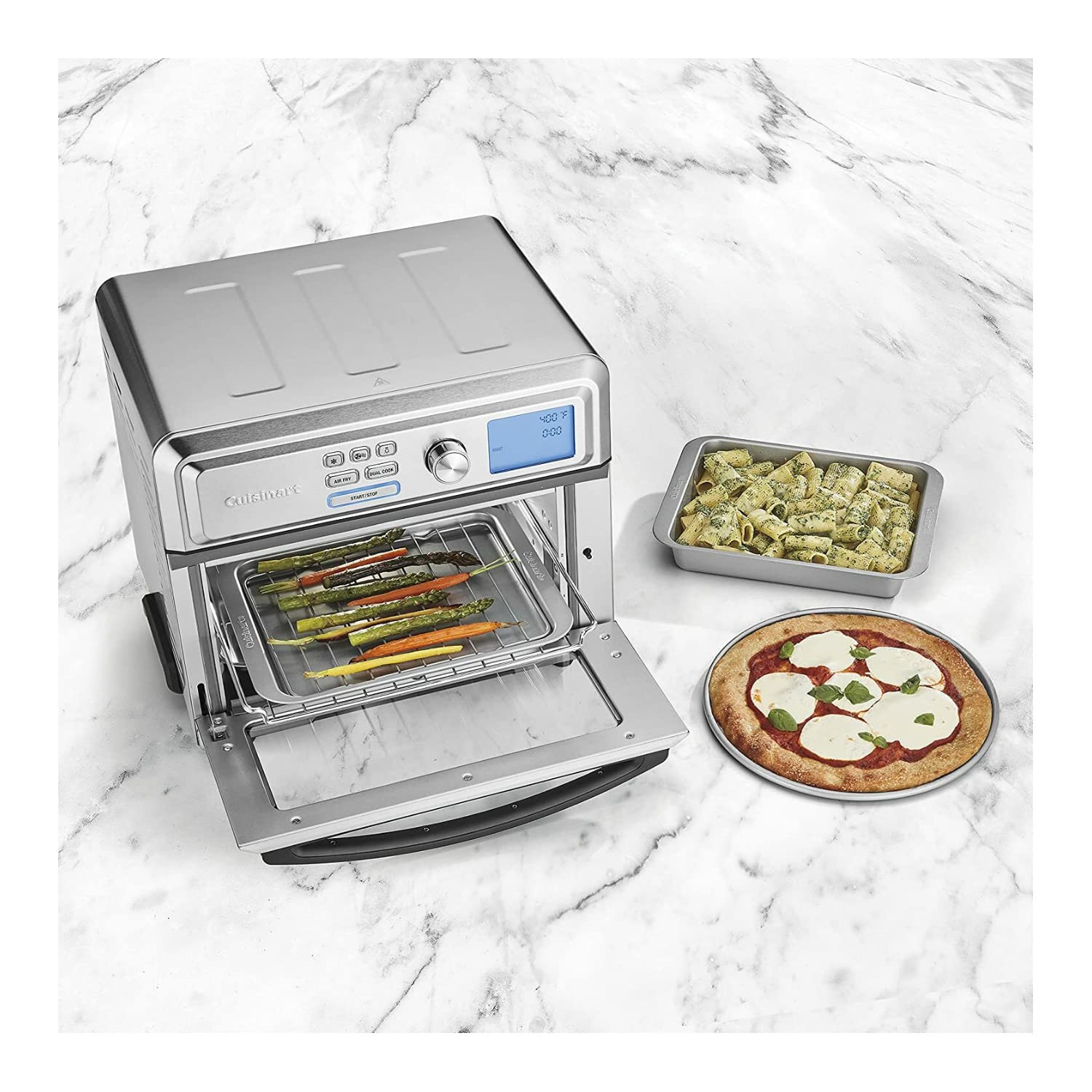 Cuisinart AMB-TOB4 Juego de 4 moldes para horno tostador, Plata