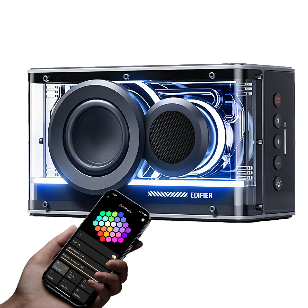 Altavoz Bluetooth Edifier Negro Inalámbrico RGB 25 W