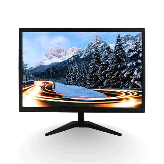 LINIUM - Monitor HD LED 20” | Resolución 1660x900, HDMI/VGA, 60Hz, Estabilización de Negro, Compacto y Funcional para Oficina u Hogar
