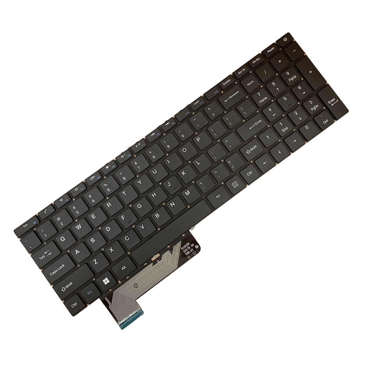 Teclado de Repuesto Siakoocty Negro para Portátil GWTN156 Series
