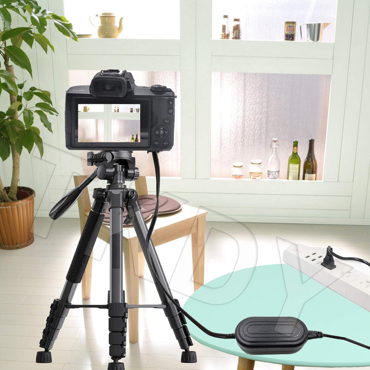 TKDY LP-E5 - Batería para chupete, kit de adaptador de corriente CA ACK-E5 para Canon.
