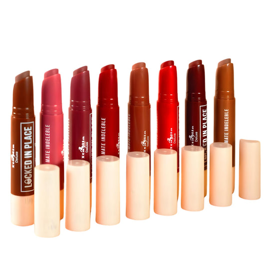 Italia Deluxe Labiales Locked in Place Matte Lippies 01 poderosa (01 poderosa)