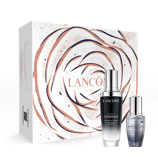 Lancôme, Advanced Génifique, Set de Serums, Suero Reparador Advanced Génifique 50 ml + Suero Para Contorno de Ojos Advanced Génifique Yeux Light Pearl 20 ml, Repara y Fortalece la Piel Para Una Mirada Luminosa, 2 Piezas