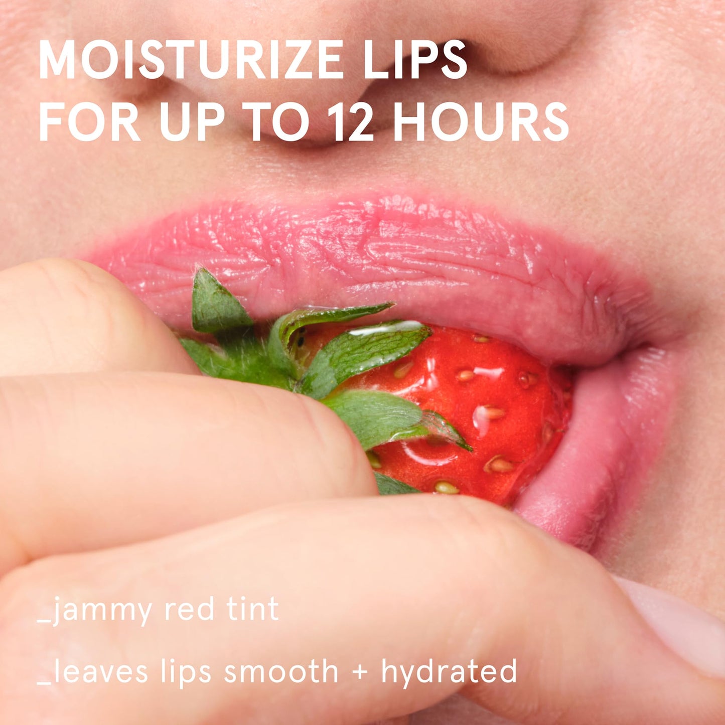 Glossier Balm Dotcom - Bálsamo labial con hidratación instantánea y sabor a fresa