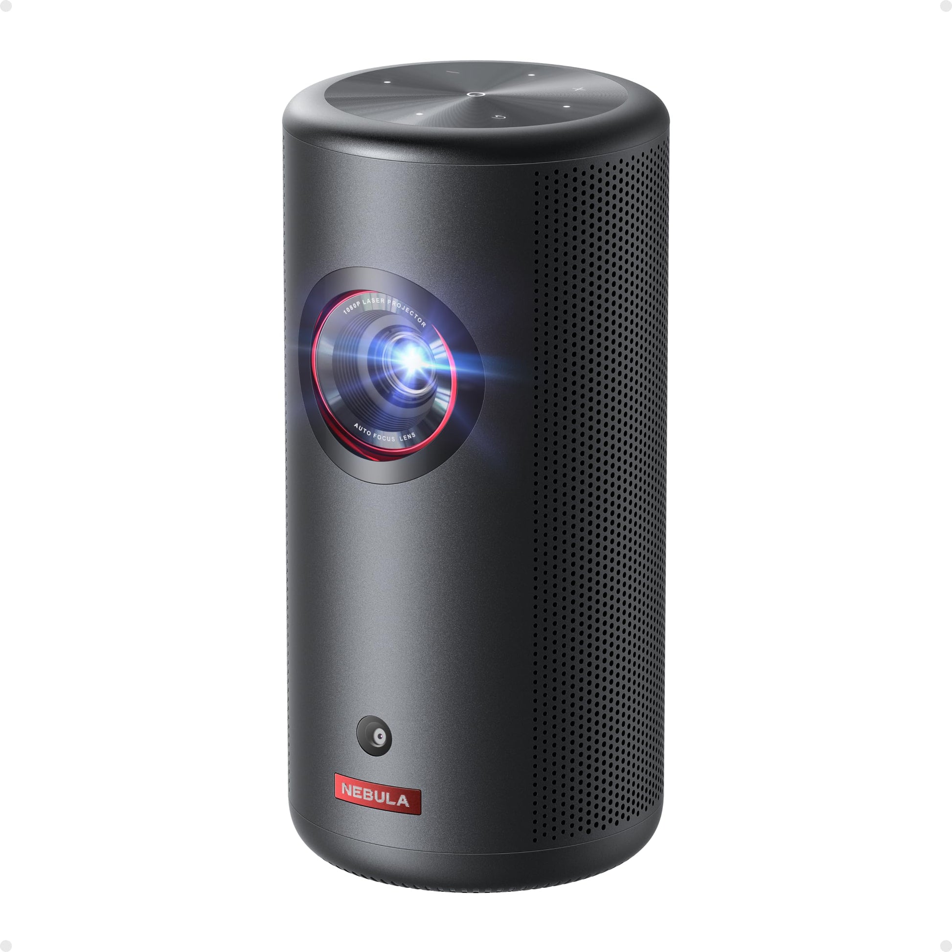 Nebula Anker Capsule 3 Laser 1080p Proyector Portatil, Smart, Wi-Fi, Mini Proyector Portátil, Dolby Digital, Enfoque automático, Imagen de 120 Pulgadas, 2,5 Horas de Tiempo de reproducción