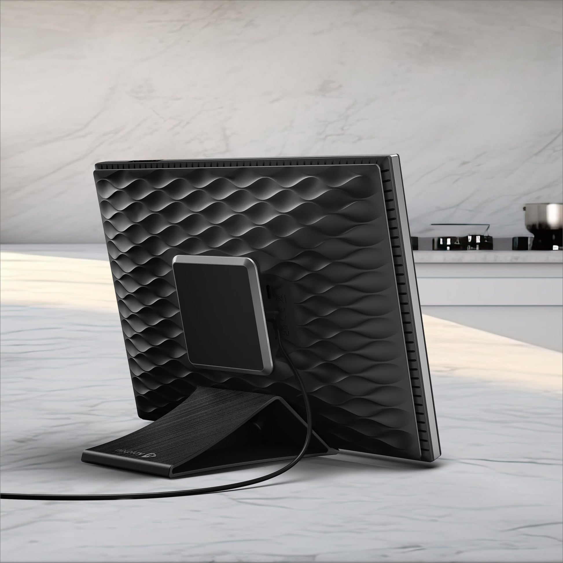 Marco de Fotos Digital Nixplay Negro Plata con visualización táctil de 8 Pulgadas y WiFi