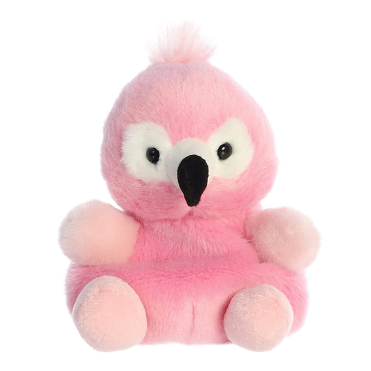 Aurora® Adorable Palm Pals™ Pinky Flamingo™ Peluche - Diversión de Bolsillo - Juego sobre la Marcha - Rosa 5 Pulgadas