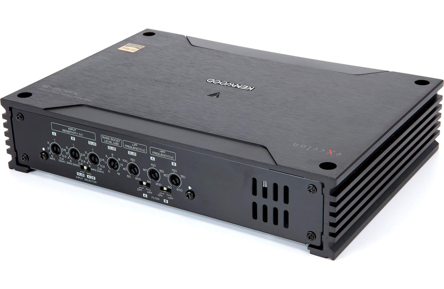 Amplificador de Audio para Coche Kenwood eXcelon 5 Canales 1600 Vatios Máximo