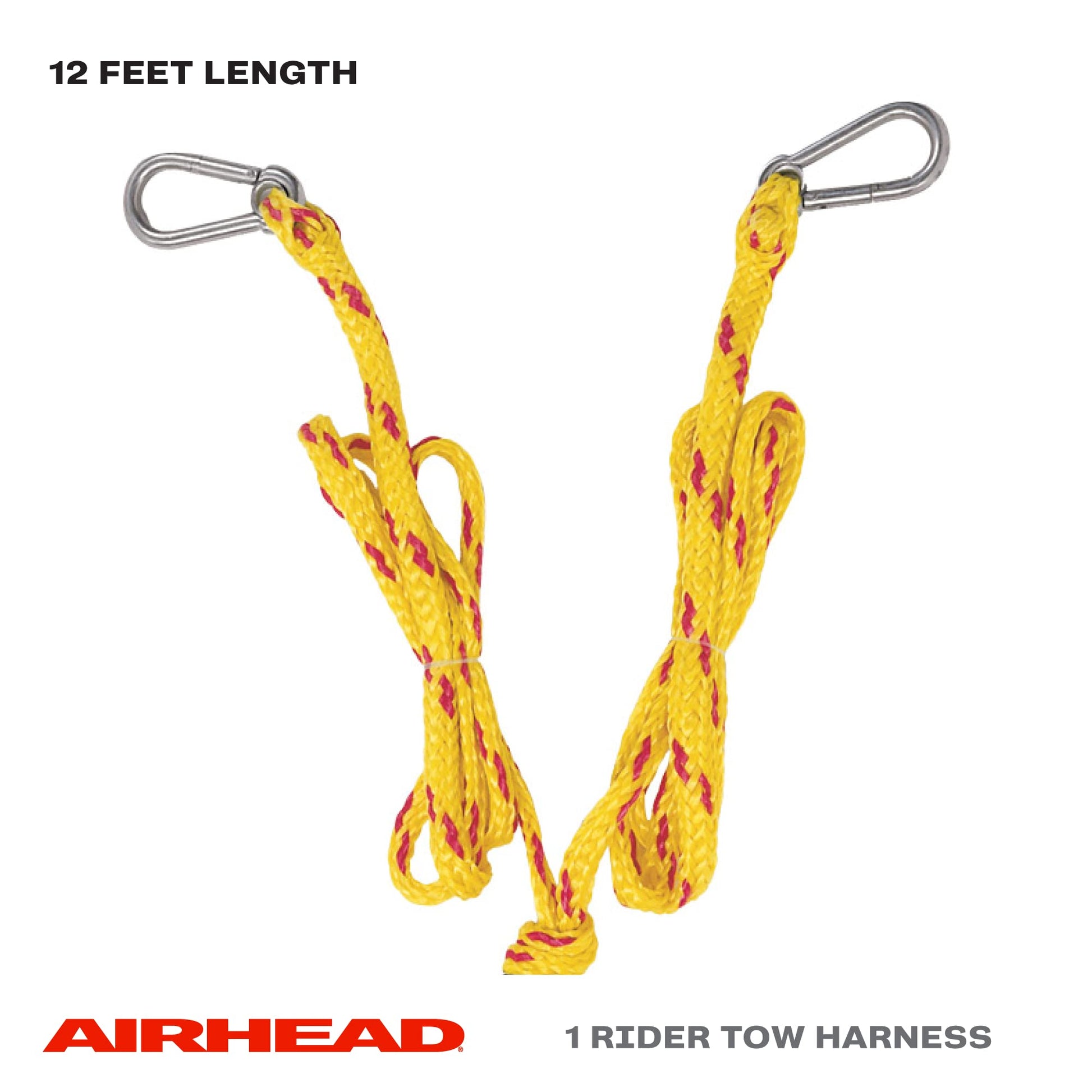 Kwik Tek AIRHEAD AHTH-1 Airhead Tow Harness 12 ft
