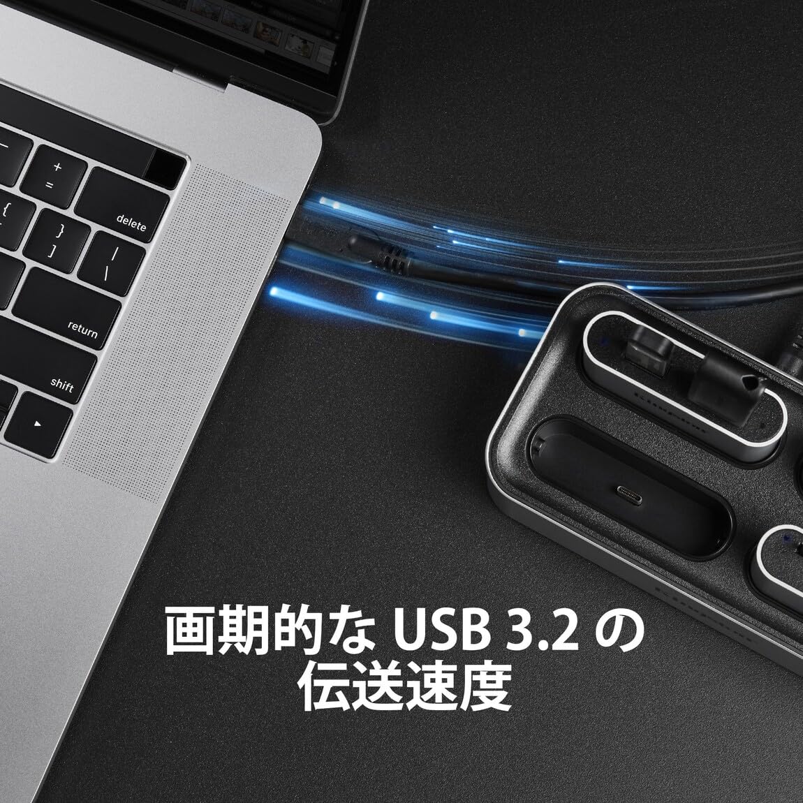 Lector USB 3.2 Gen1 Kingston Workflow USB-A y USB-C minihub