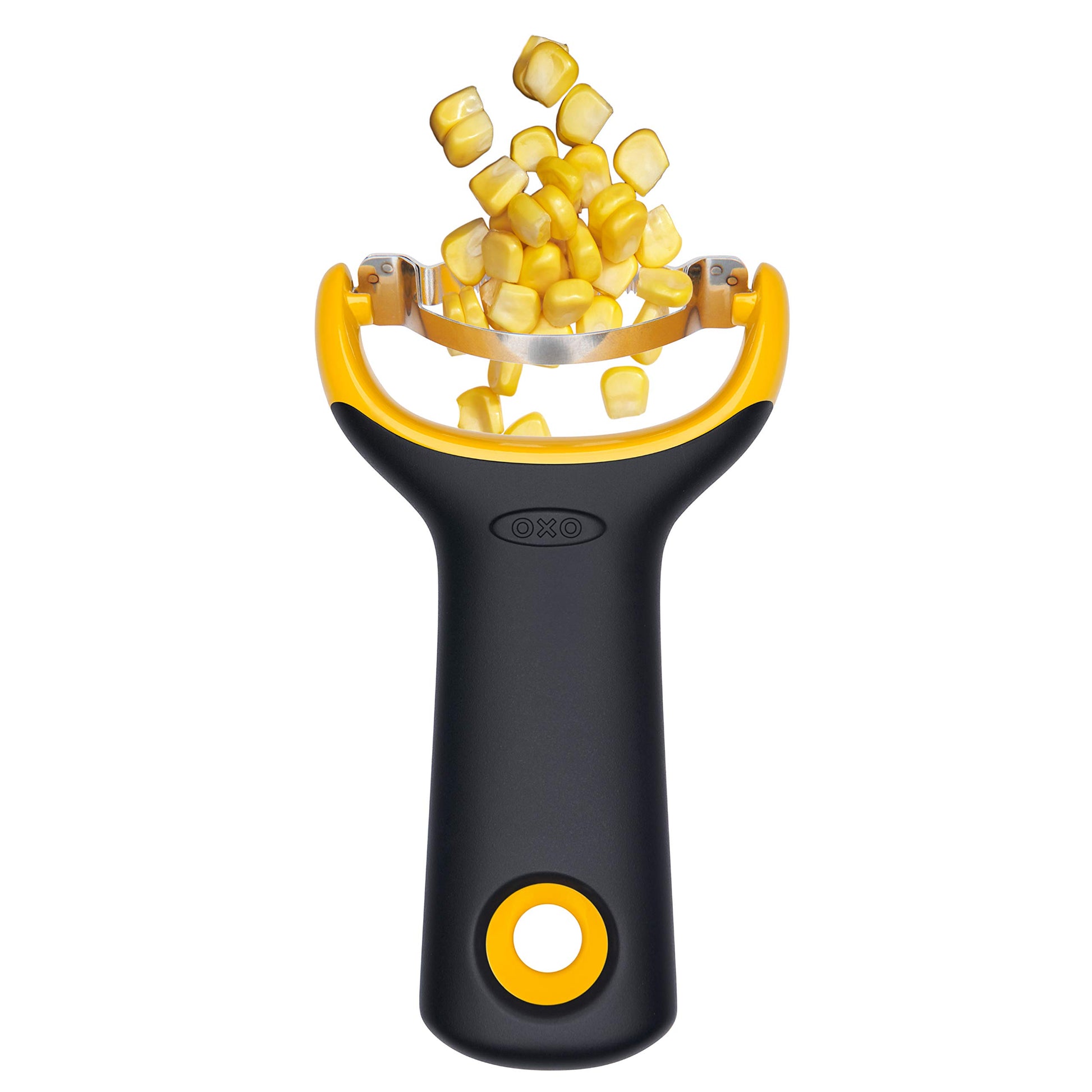 Pelador de Maíz Oxo Acero Inoxidable Amarillo