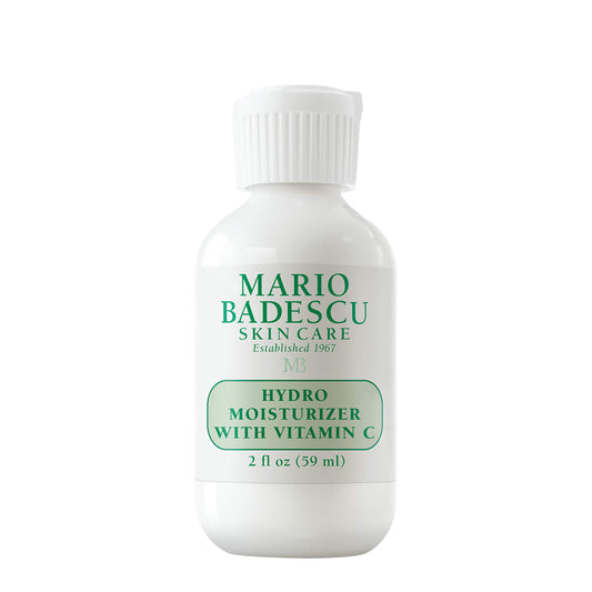 Mario Badescu Hydro Moisturizer con vitamina C para pieles mixtas y sensibles | Crema facial ligera con vitamina C, 59 ml
