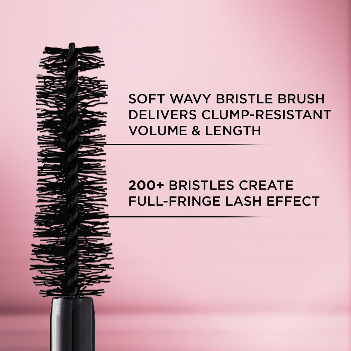 L'Oreal Paris Makeup Lash Paradise Mascara, Voluptuous Volume, Intense Length, Feathery Soft Full Lashes, No Smudging, No Clumping, Mystic Black, 0.28 fl. oz, Pack of 2