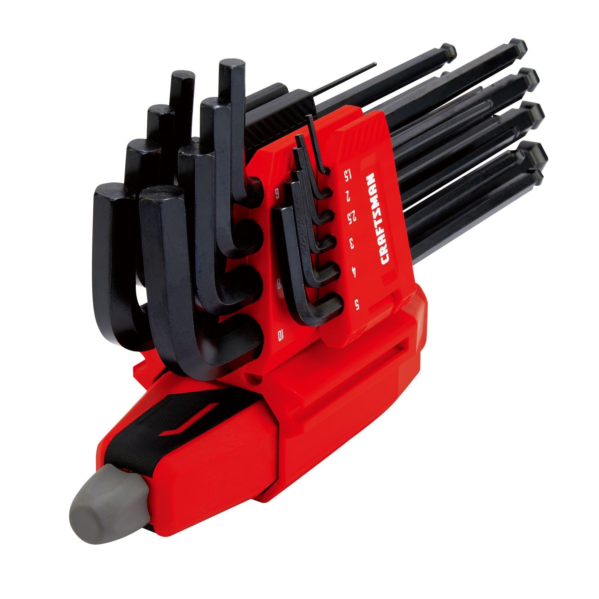 CRAFTSMAN - Juego de llaves Allen hexagonales universales L-a-T, 20 piezas (CMHT26028)