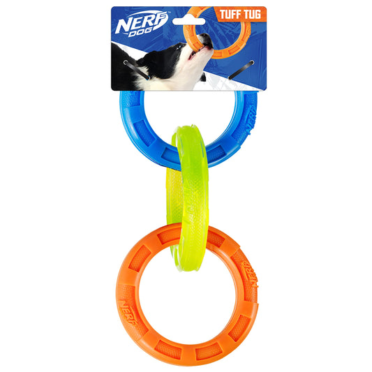 Remolcador de 3 Anillos Nerf Dog TPR