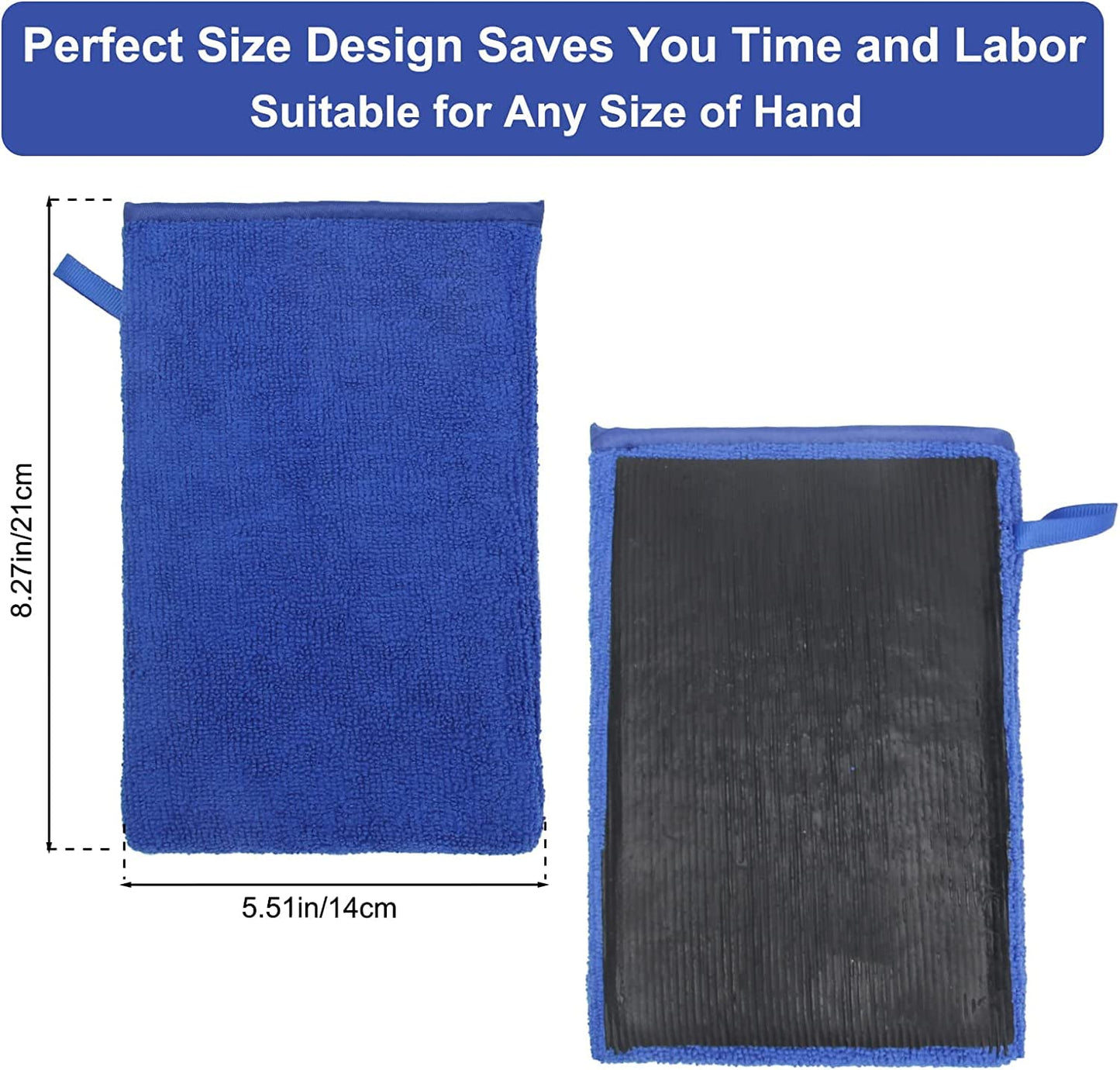 Guantes de Limpieza PERANNU Blue con Arcilla para Detalle de Coche