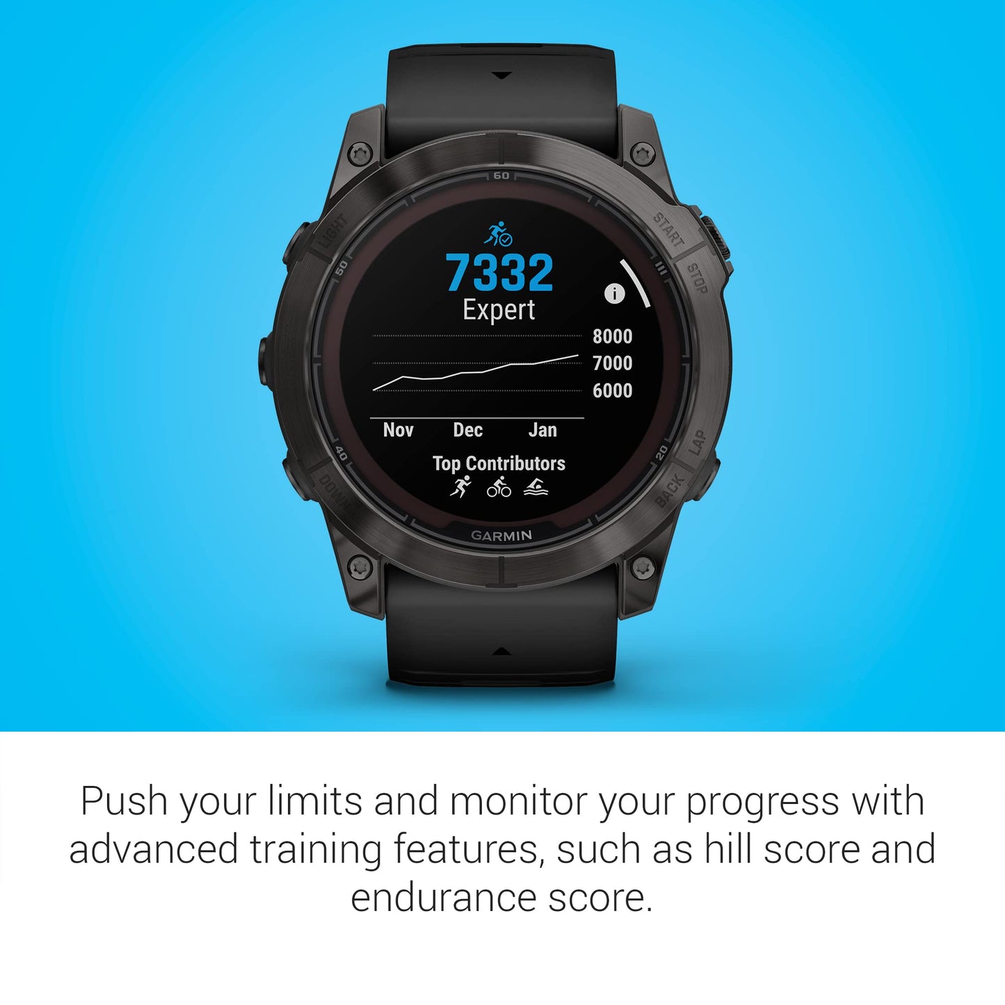 Garmin Fenix 7X Pro Zafiro Solar, Gris Carbon/Negro 51 mm